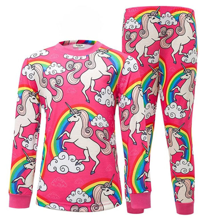 Pyjama de noël en coton pour enfant avec des motifs mignon